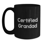 Funny Grandad Quotes Black Coffee Mugs Gifts from Family to Grandad for Graduation Unique Gifts - Main